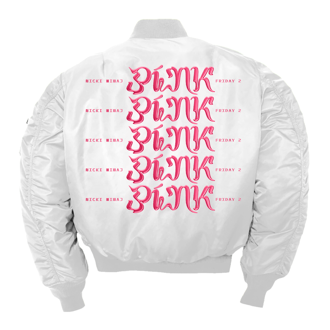 PINK FRIDAY 2 MA-1 BOMBER BACK