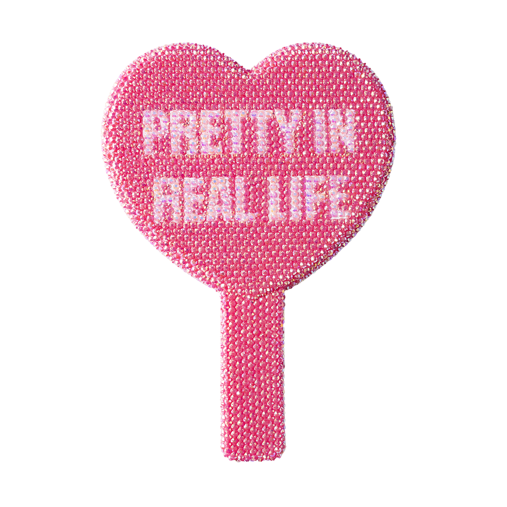 PRETTY IN REAL LIFE HAND MIRROR BACK