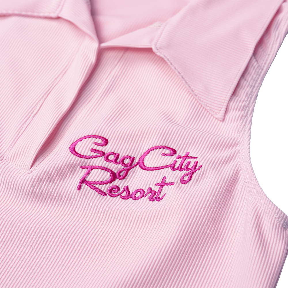 COLLARED TANK TOP DETAIL