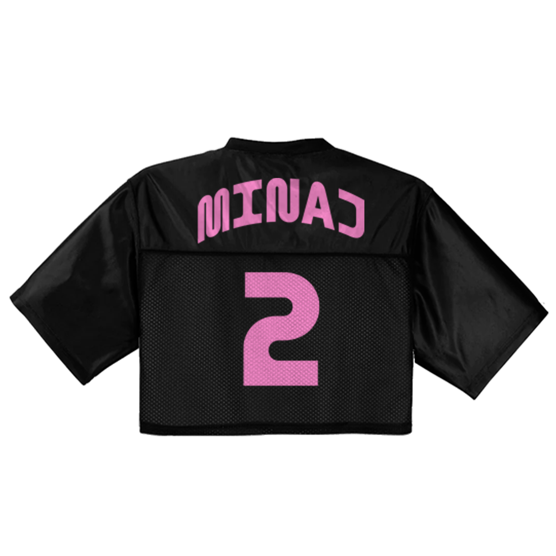 MINAJ CROPPED FOOTBALL JERSEY BACK