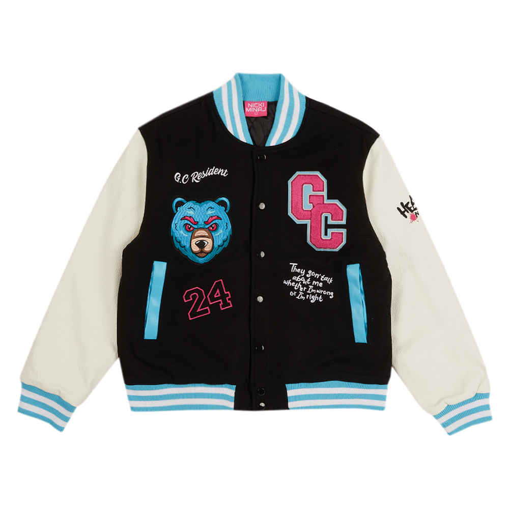 GAG CITY VARSITY JACKET LEG 2 FRONT