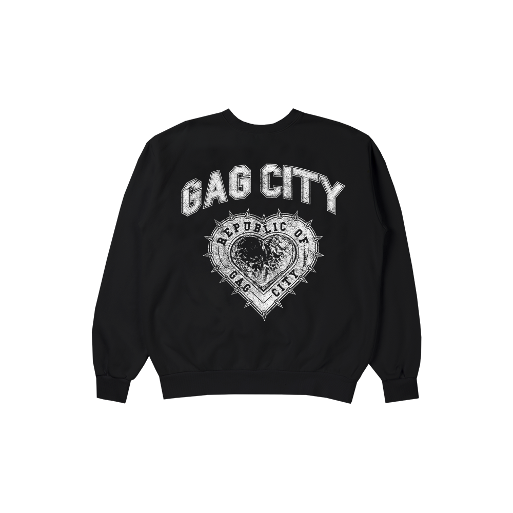 トップス namacheko nimgina crewneck black 38 namacheko nimgina crewneck black 38