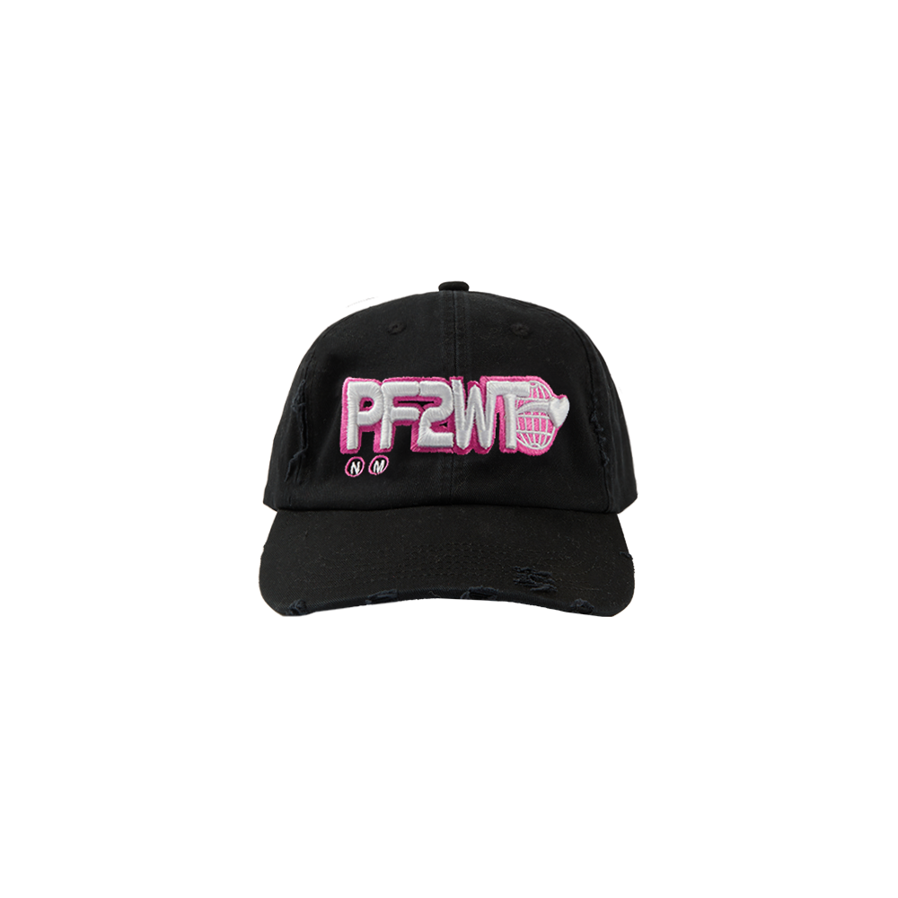 PF2WT DISTRESSED HAT Front