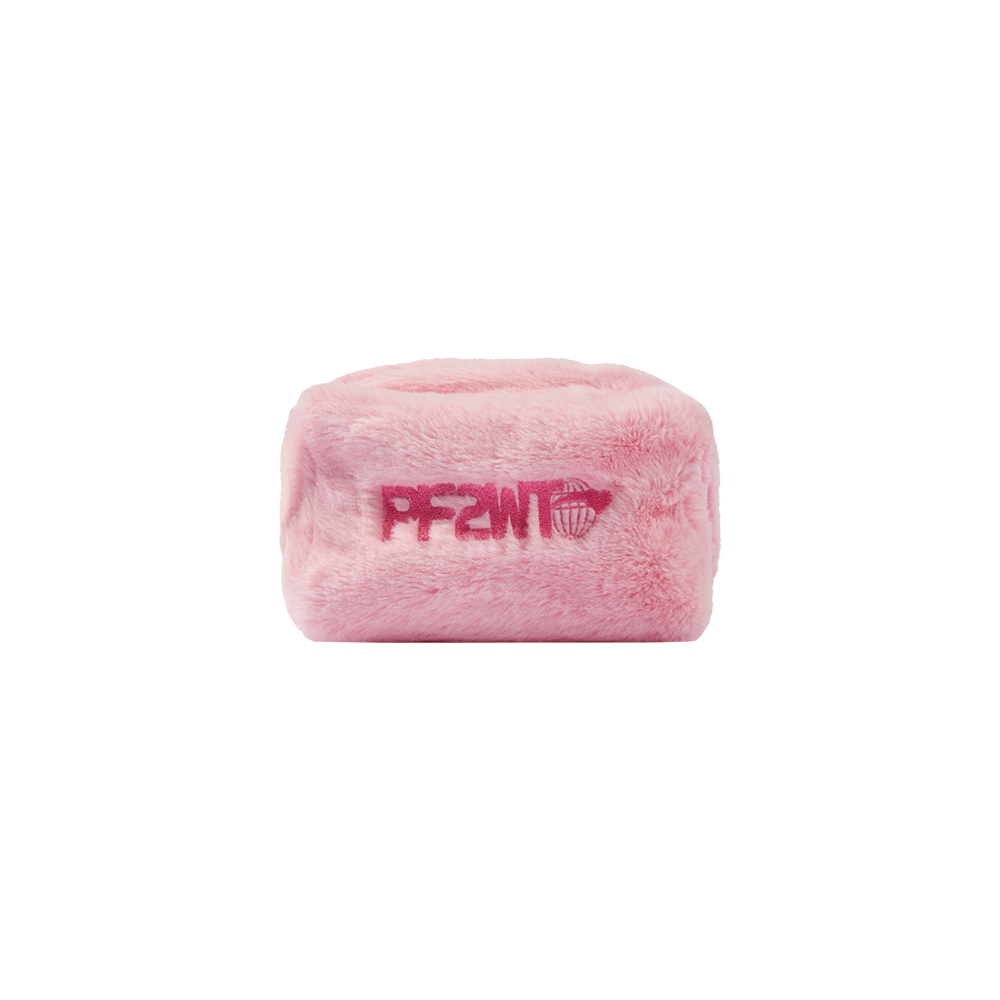 PF2WT FUZZY POUCH Front