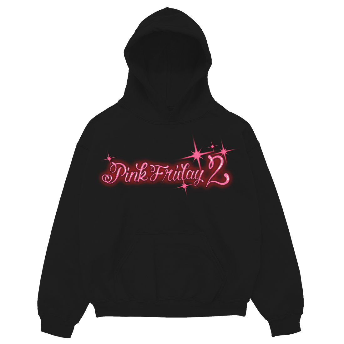 PINK FRIDAY 2 AIRBRUSH HOODIE FRONT