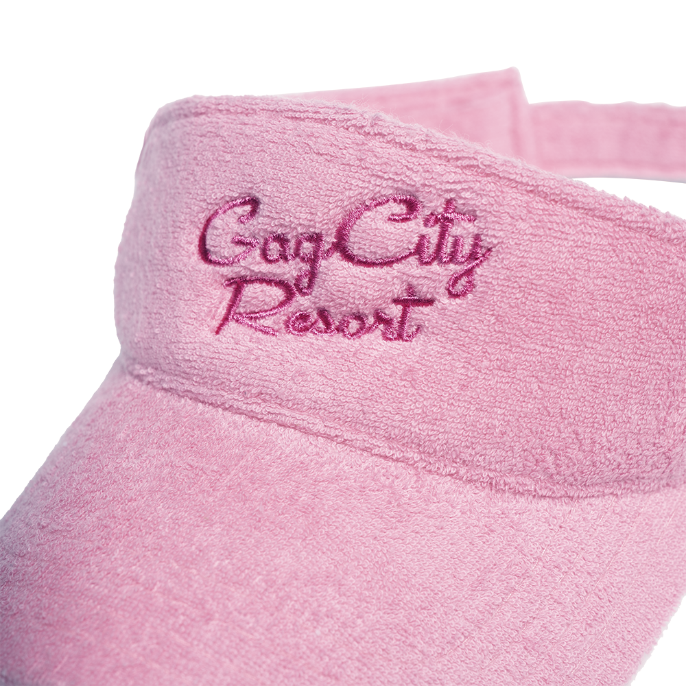 TERRYCLOTH VISOR DETAIL