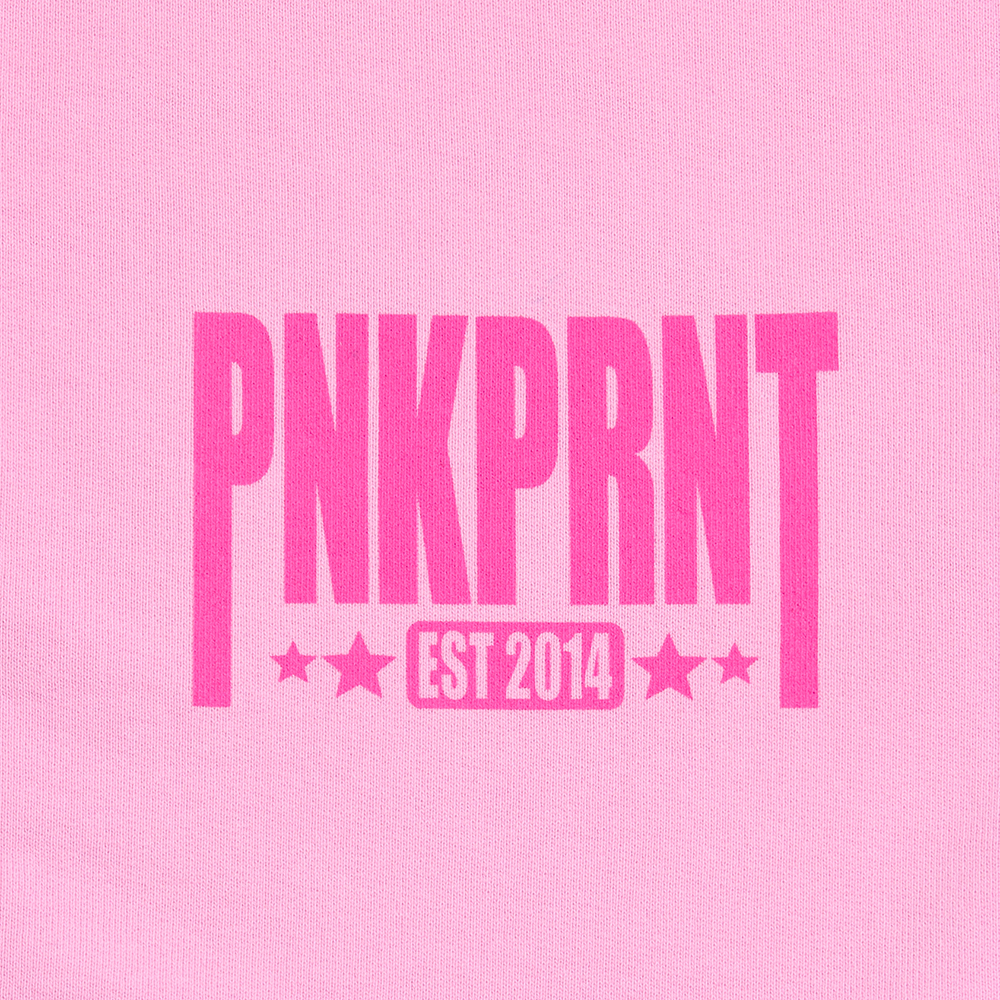 Pnkprnt Est. 2014 Zip Up Hoodie Detail 1