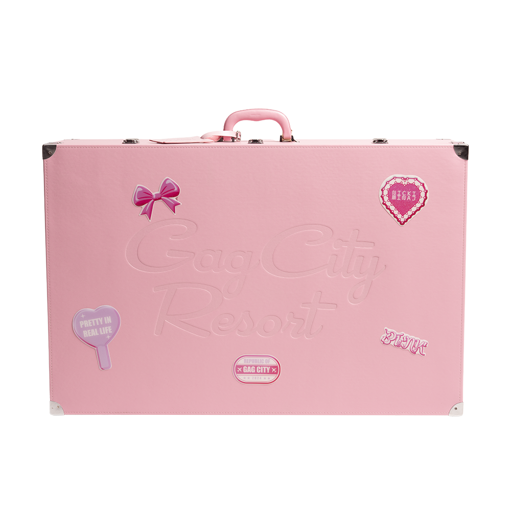 LUGGAGE TRUNK + STICKERS