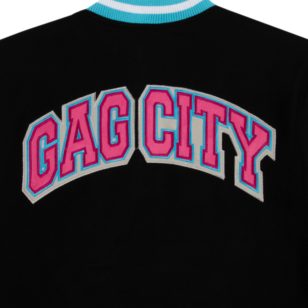 GAG CITY VARSITY JACKET LEG 2 DETAIL 7