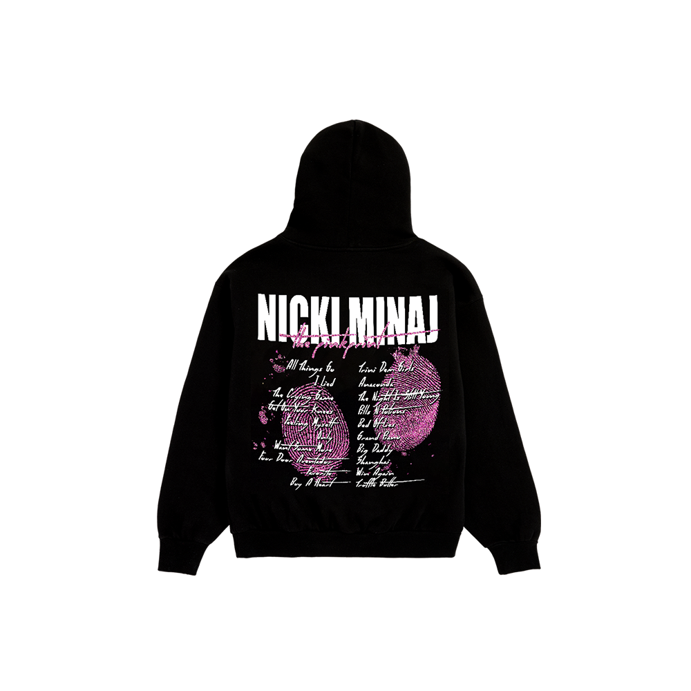 The Pinkprint Cover Hoodie Back