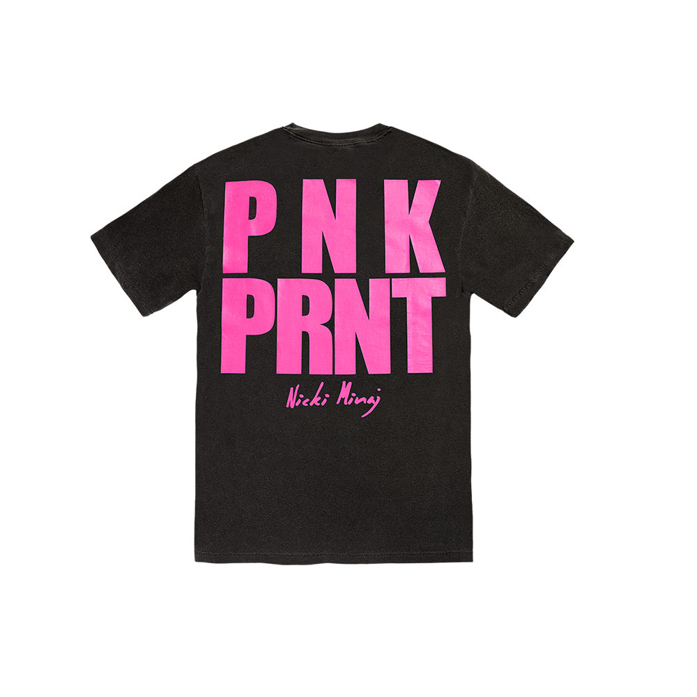 Pnkprnt Tee Back