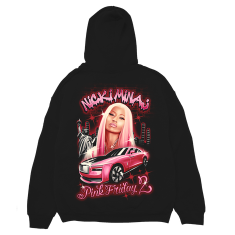 PINK FRIDAY 2 AIRBRUSH HOODIE BACK